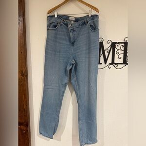 Abercrombie & Fitch Ultra High rise 90’s slim straight